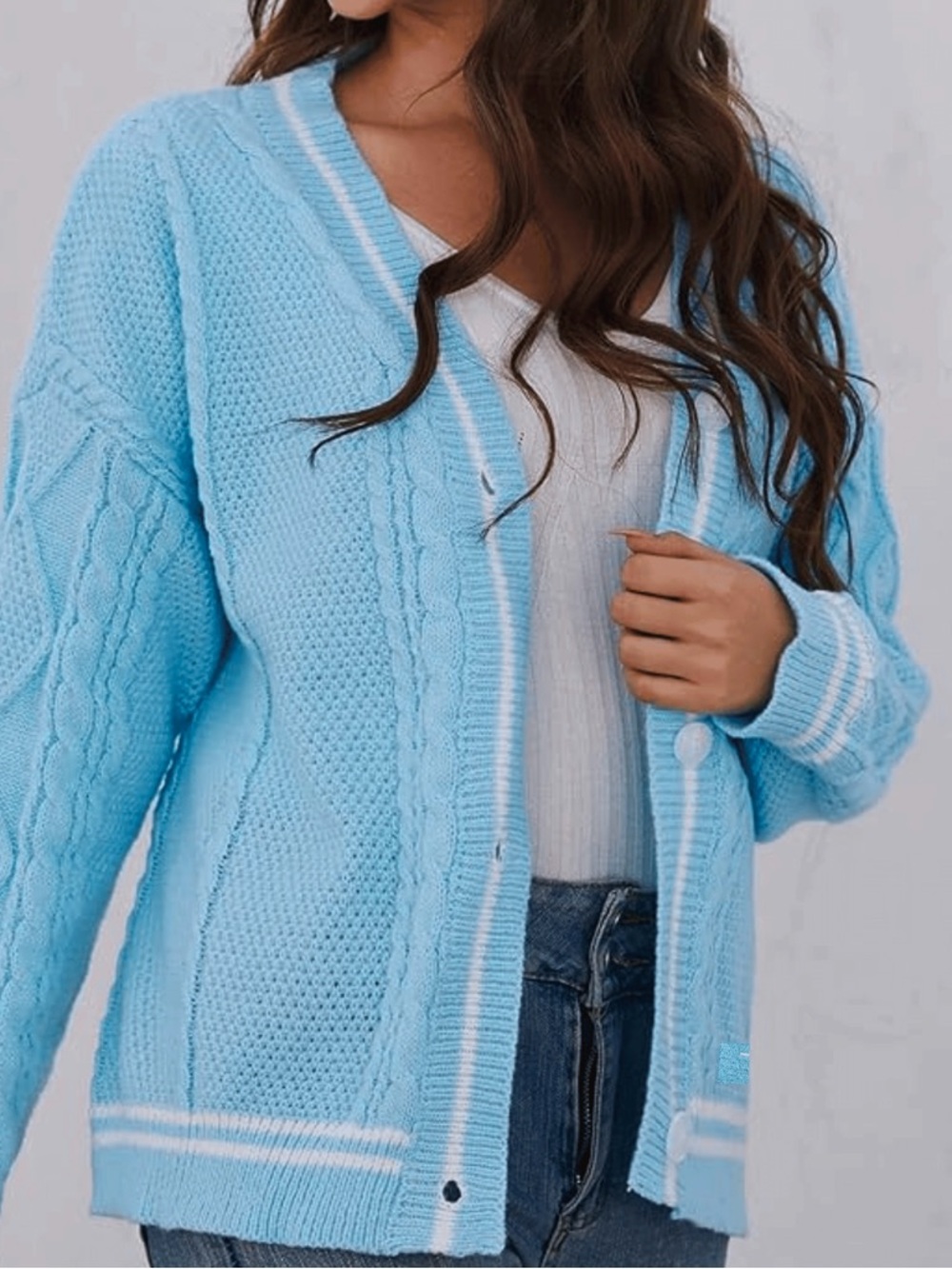 Taylor Swift 1989 Oversized Cable Knit Cardigan - Picture 10 of 10